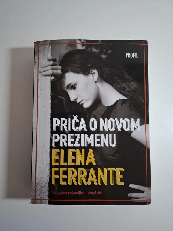 Elena Ferrante Priča o novom prezimenu talijanska književnost Antikvarijat Midas