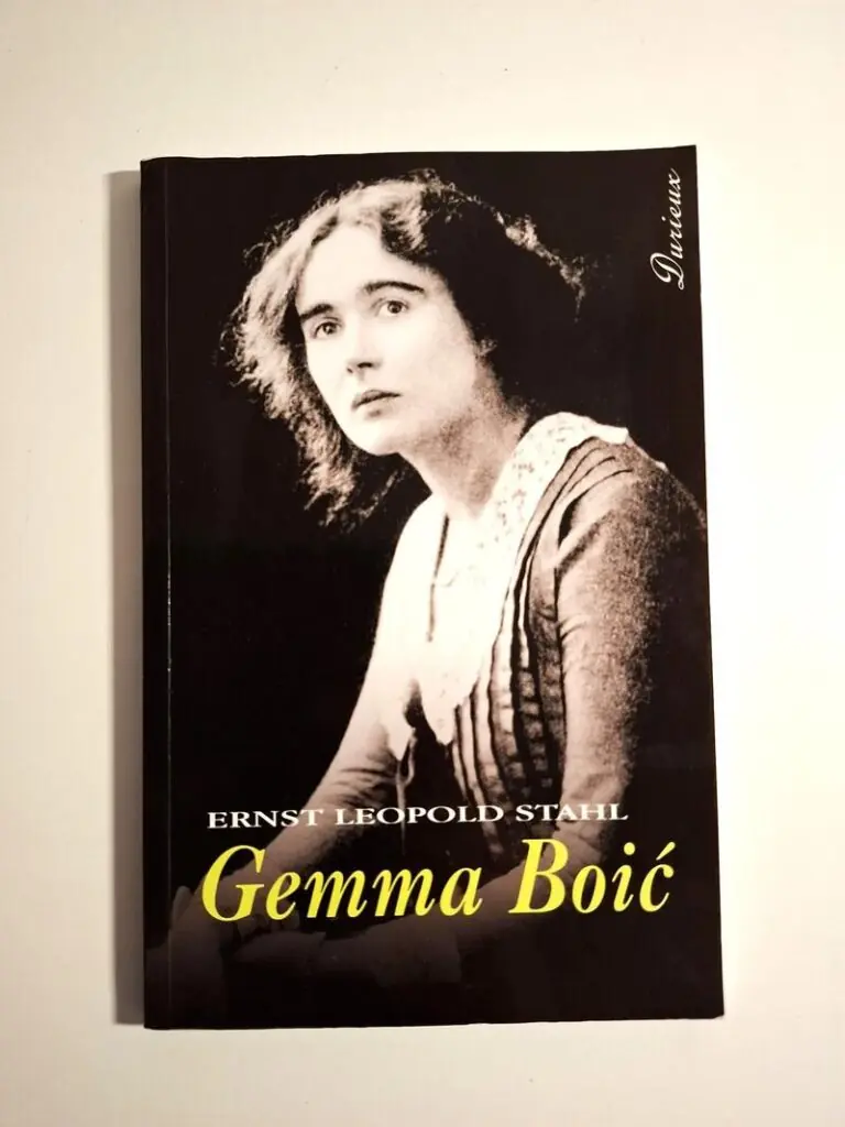 Gemma Boić uspomene na umjetnicu jedno poglavlje iz povijesti njemačkoga kazališta Ernst Leopold Stahl