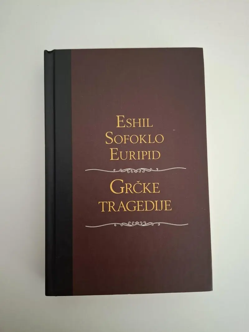 Grčke tragedije - Eshil, Sofoklo, Euripid , Biblioteka Jutarnjeg lista – Najveća djela Antikvarijat Midas