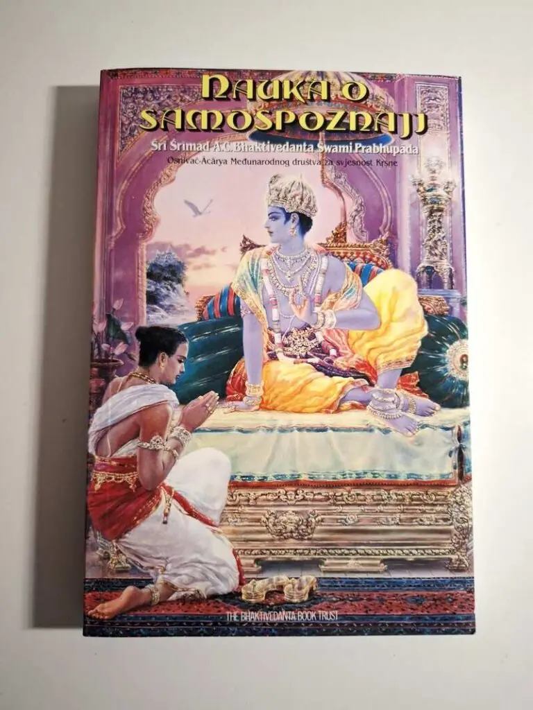 Nauka o samospoznaji Sri Srimad A. C. Bhaktivedanta Swami Prabhupada Antikvarijat Midas