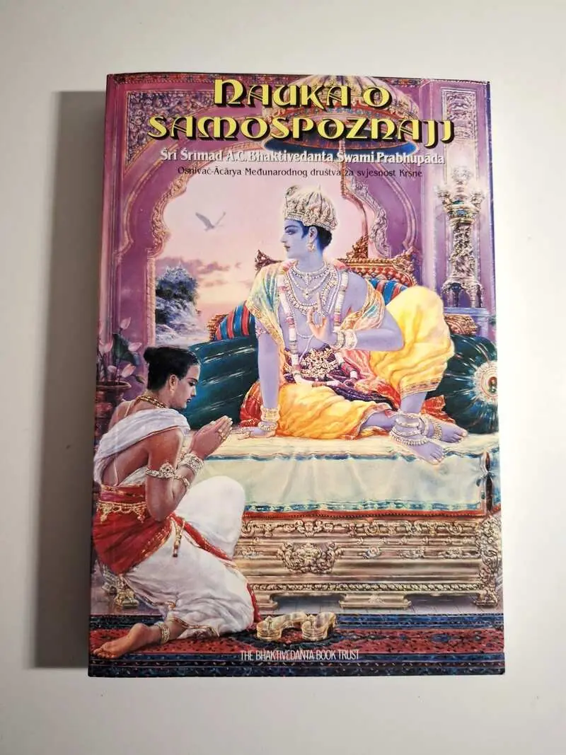 Nauka o samospoznaji Sri Srimad A. C. Bhaktivedanta Swami Prabhupada Antikvarijat Midas