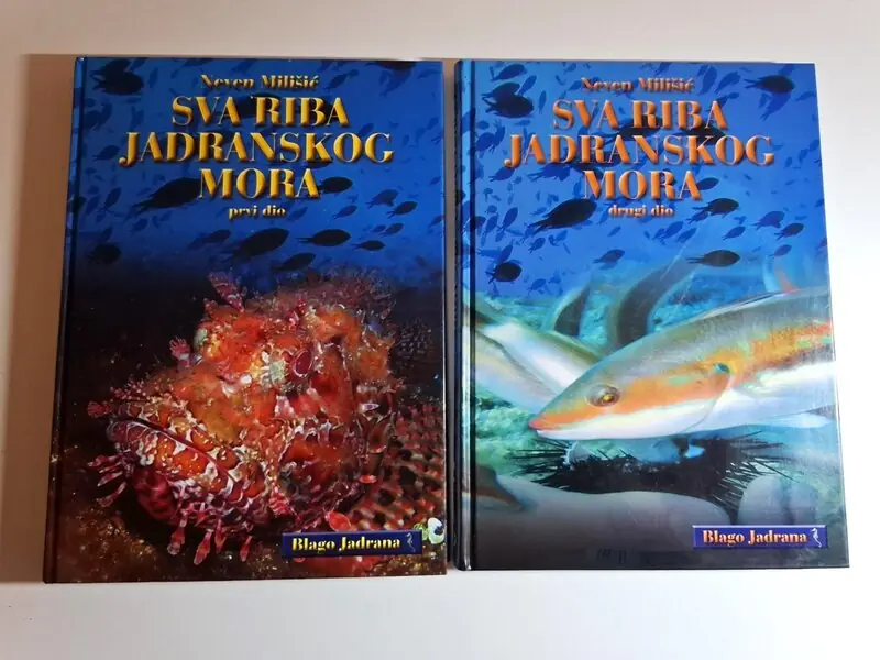 Sva riba Jadranskog mora 1-2 komplet , Neven Milišić